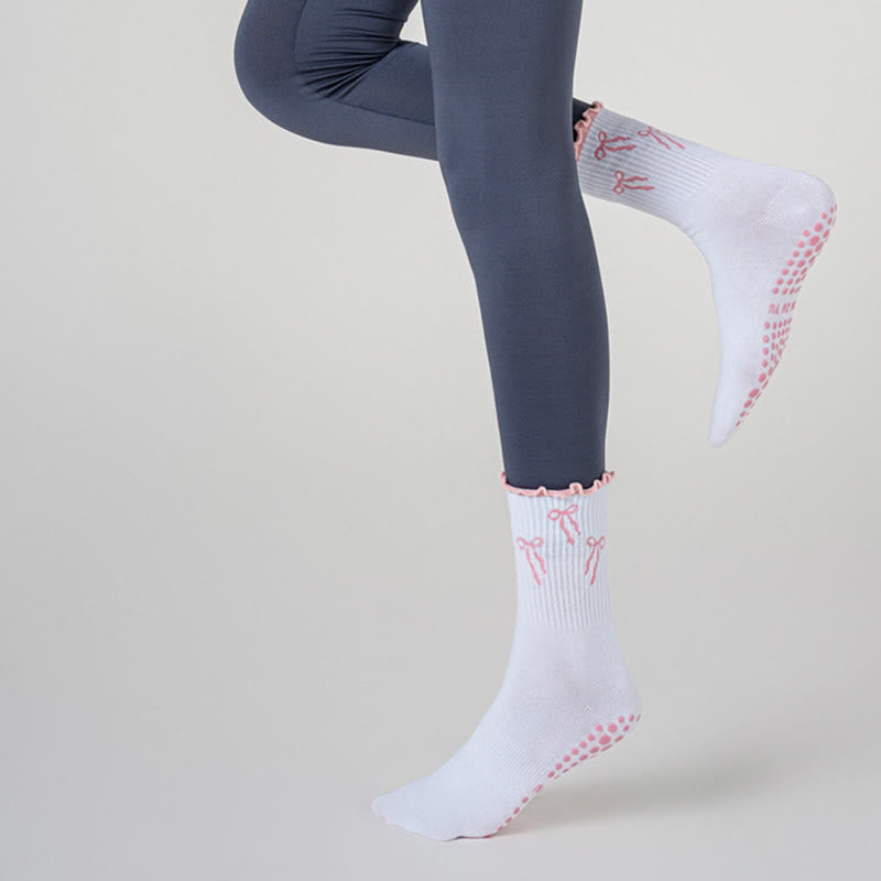Chaussettes antidérapantes Cerise Citron (3 paires) - image 6