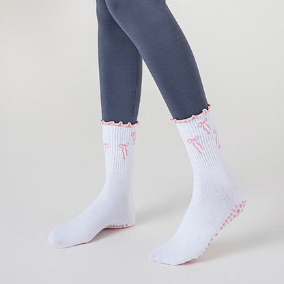 Chaussettes antidérapantes Cerise Citron (3 paires) - image 4
