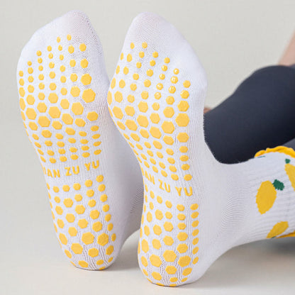 Chaussettes antidérapantes Cerise Citron (3 paires) - image 11