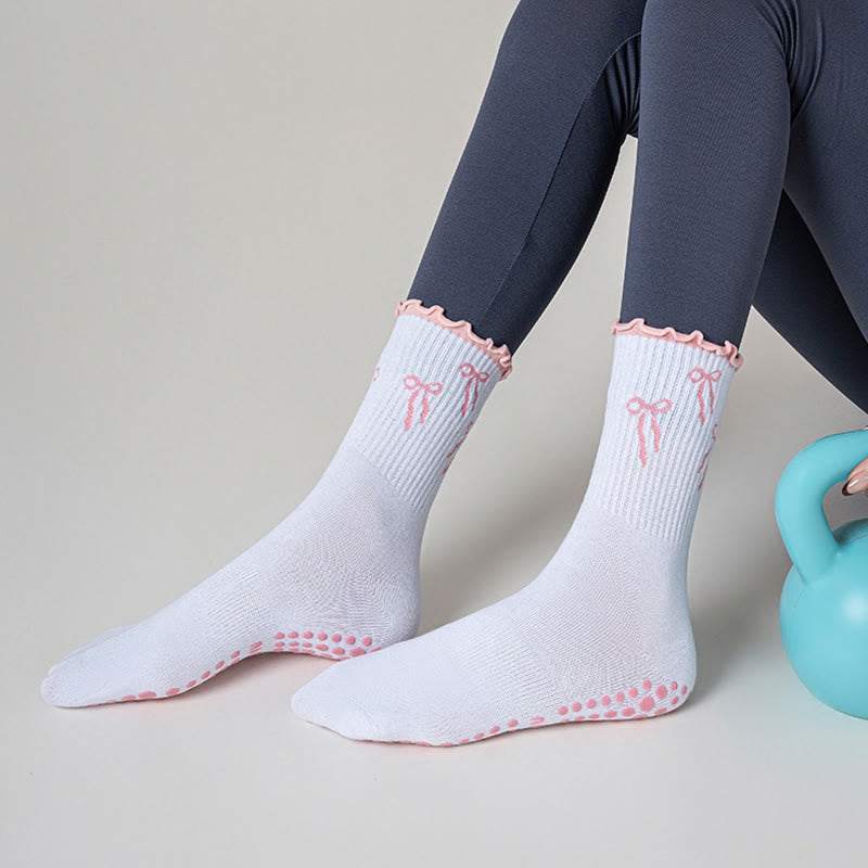 Chaussettes antidérapantes Cerise Citron (3 paires) - image 5