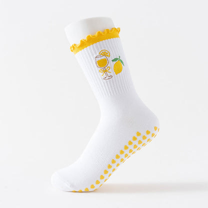 Chaussettes antidérapantes de la série Fruit (3 paires) - image 3