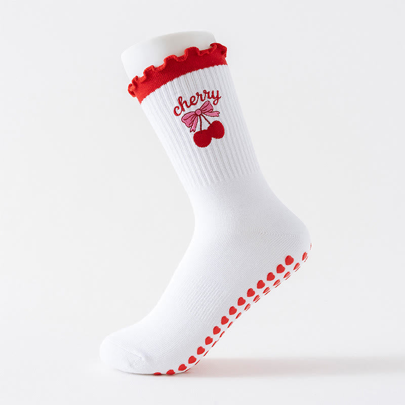Chaussettes antidérapantes de la série Fruit (3 paires) - image 7