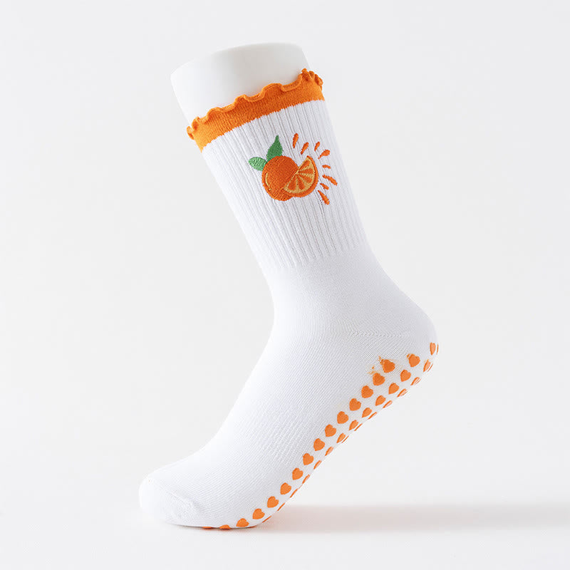 Chaussettes antidérapantes de la série Fruit (3 paires) - image 6