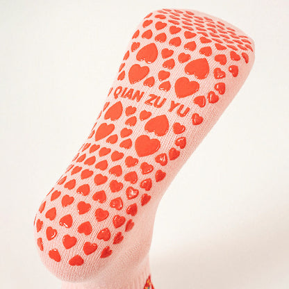 Chaussettes antidérapantes en forme de cœur, fraise et cerise (3 paires) - image 12