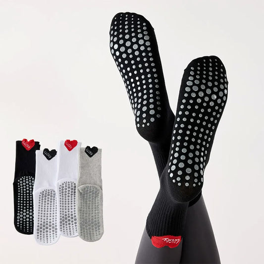 Chaussettes antidérapantes Lucky Heart (4 paires) - image 0