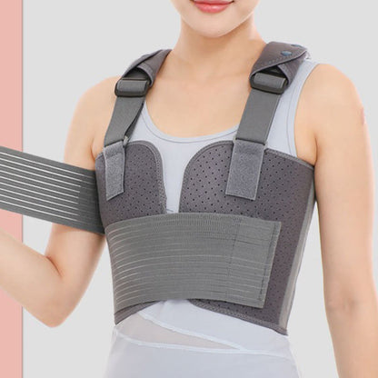 Bandage de compression mammaire ajustable post-opératoire - image 2