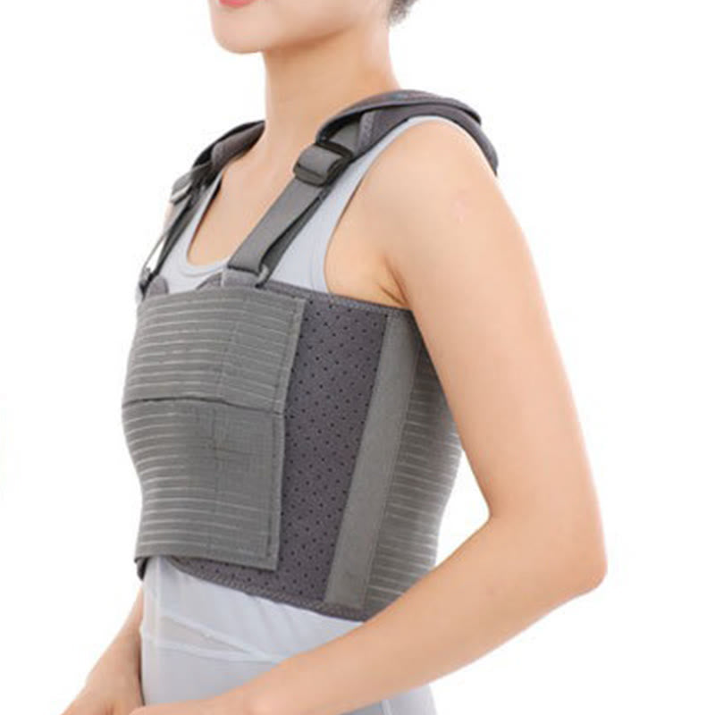 Bandage de compression mammaire ajustable post-opératoire - image 3