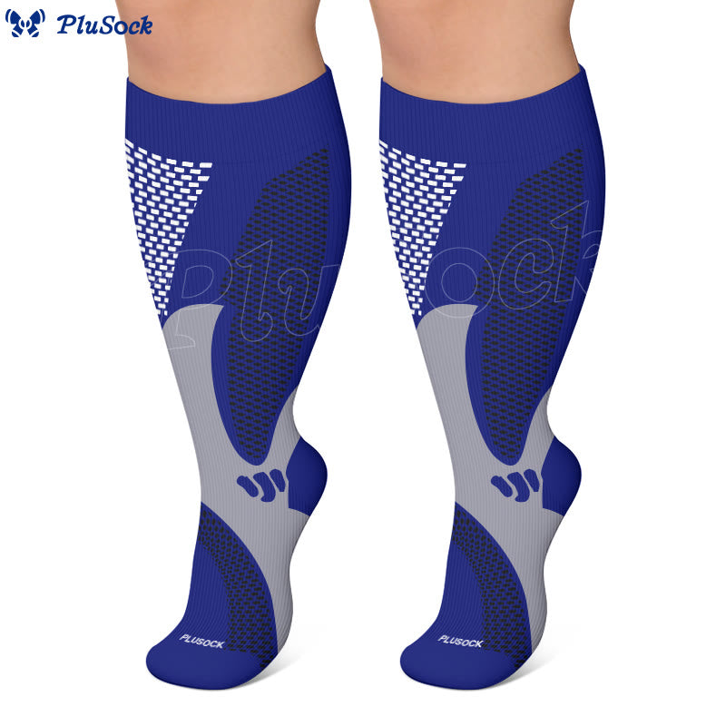 Chaussettes de compression Bright Sport grandes tailles - image 2
