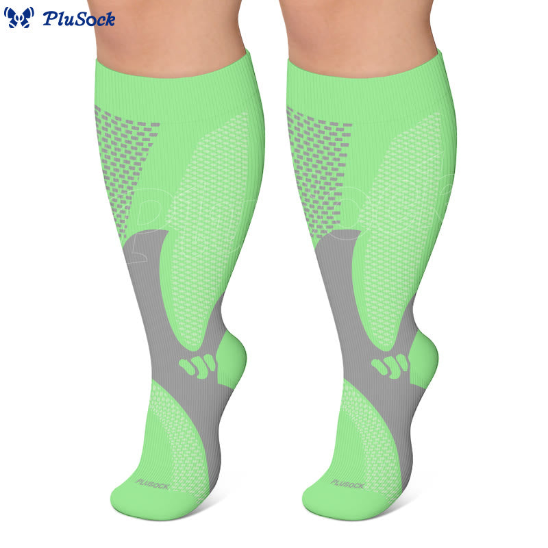 Chaussettes de compression Bright Sport grandes tailles - image 3