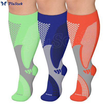 Chaussettes de compression Bright Sport grandes tailles - image 0