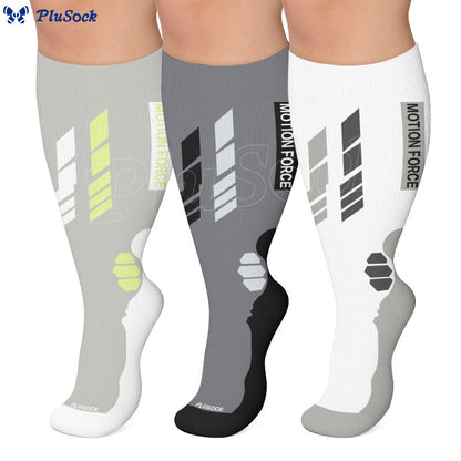 Chaussettes de compression Motion Force grandes tailles - image 0