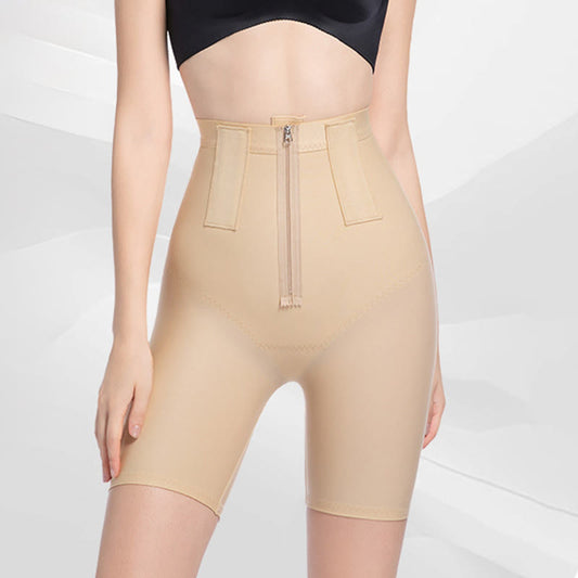 gaine de compression post-opératoire à fermeture éclair frontale - Nu - XS - image 0