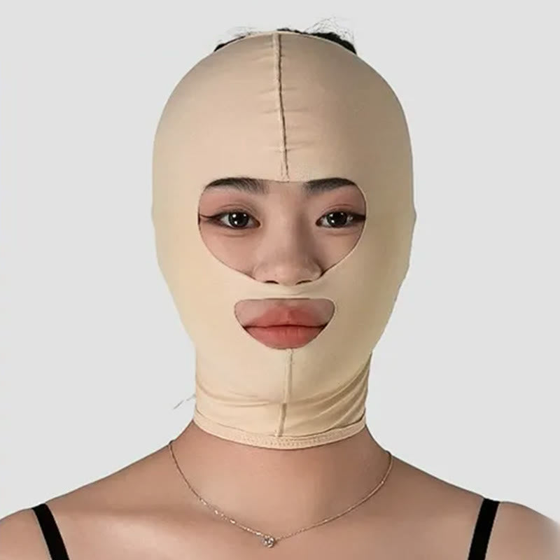 Masque facial post-opératoire à velcro - image 0