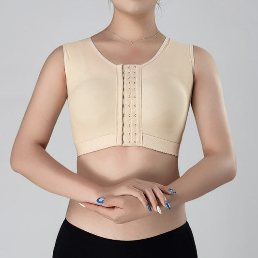 Gilet de compression post-opératoire à agrafes frontales - image 0