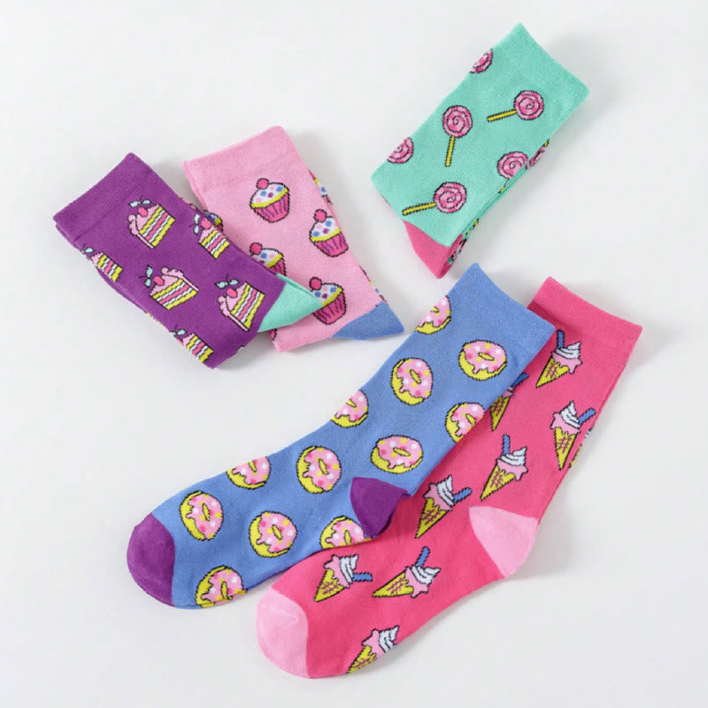 Chaussettes Candy Donuts (5 paires) - image 3