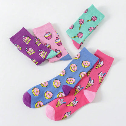 Chaussettes Candy Donuts (5 paires) - image 3