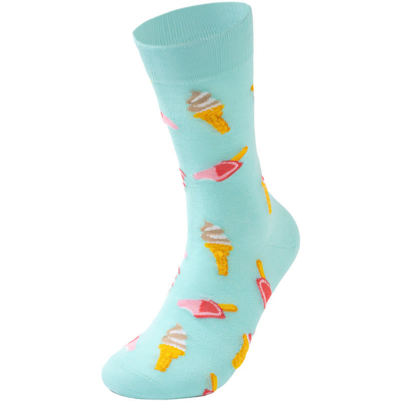 Chaussettes en forme de quartier de glace (4 paires) - image 5