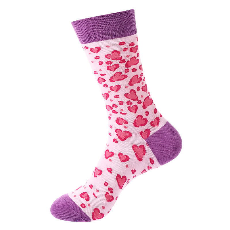 Chaussettes à motif cœur (5 paires) - image 9