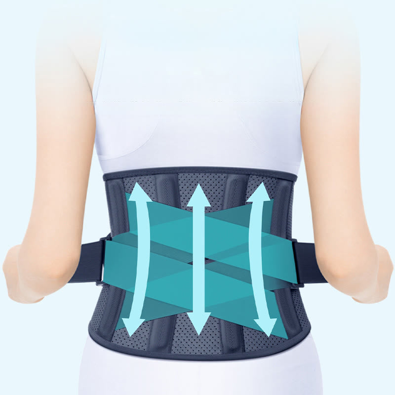 Ceinture de soutien lombaire en acier à 4 points - image 0