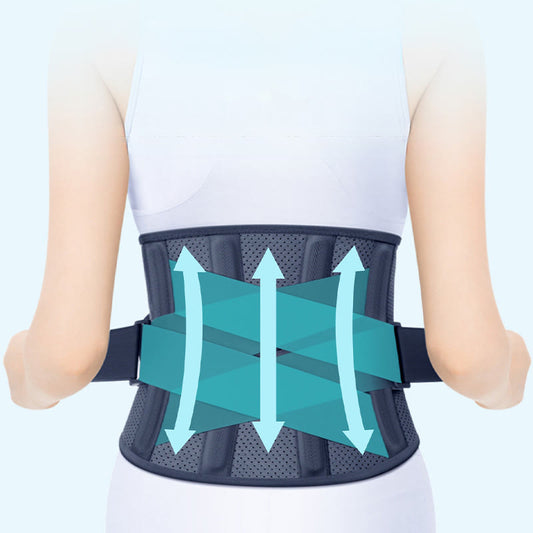 Ceinture de soutien lombaire en acier à 4 points - image 0