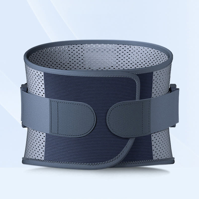 Ceinture de soutien lombaire en acier à 4 points - Gris - XL - image 4