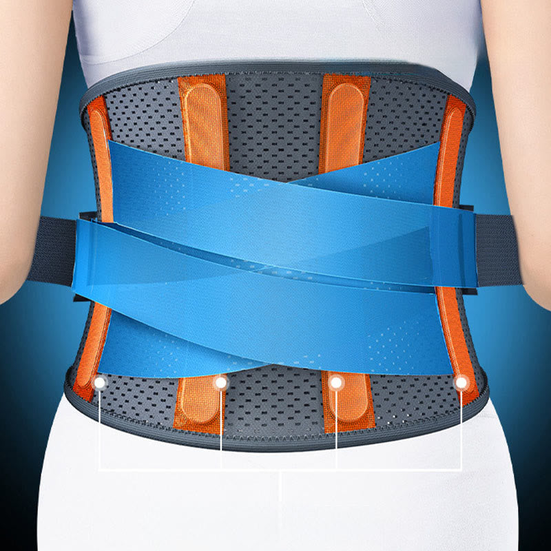Ceinture de soutien lombaire en acier à 4 points - image 3