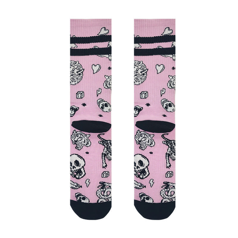 Chaussettes gothiques audacieuses (3 paires) - image 5