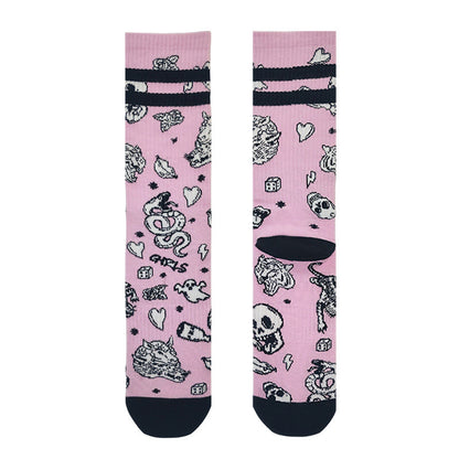 Chaussettes gothiques audacieuses (3 paires) - image 1