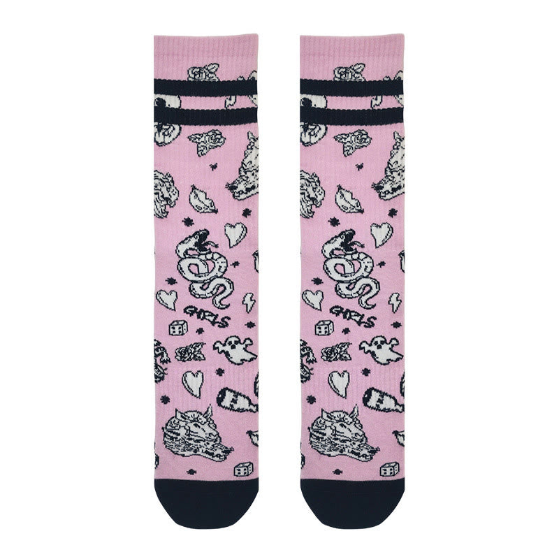 Chaussettes gothiques audacieuses (3 paires) - image 9