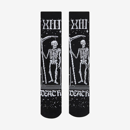 Chaussettes à motifs de crânes et de squelettes (3 paires) - image 5