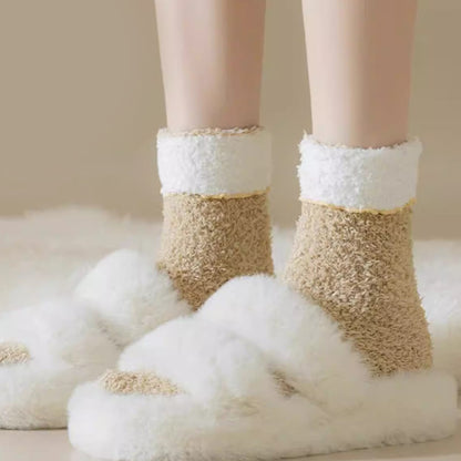 Chaussettes de nuit en polaire corail (7 paires) - image 7