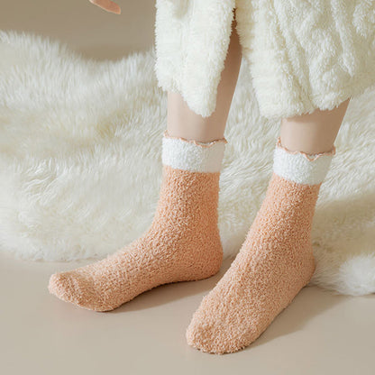 Chaussettes de nuit en polaire corail (7 paires) - image 10