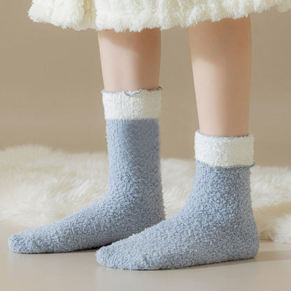 Chaussettes de nuit en polaire corail (7 paires) - image 4