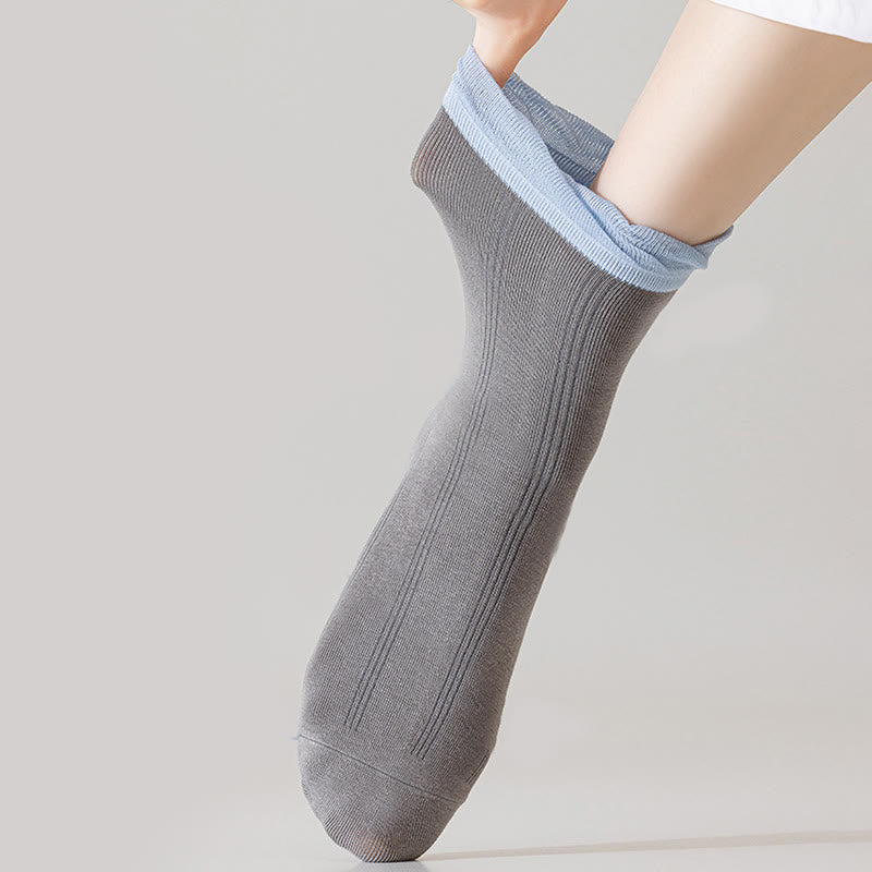 Chaussettes de nuit grises (5 paires) - image 4