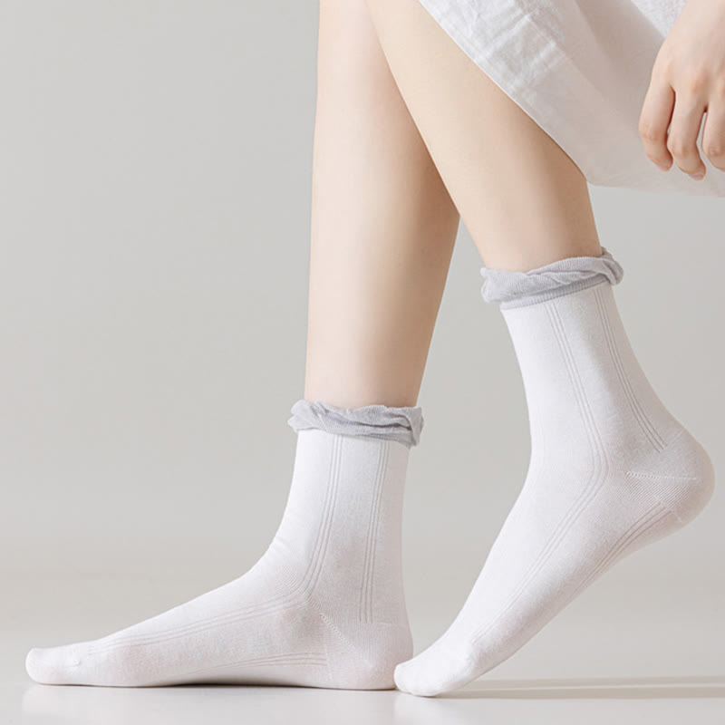 Chaussettes de nuit grises (5 paires) - image 6