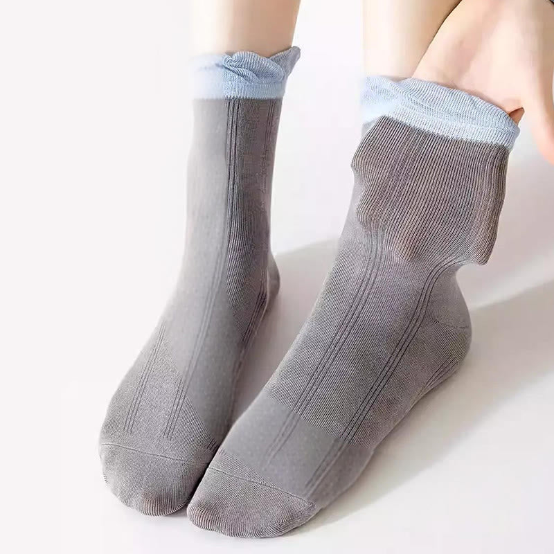 Chaussettes de nuit grises (5 paires) - image 3