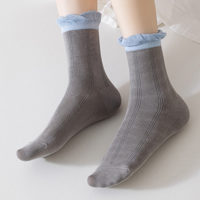 Chaussettes de nuit grises (5 paires) - image 2
