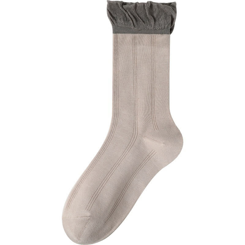Chaussettes de nuit grises (5 paires) - Nu - UE 36- 40(US 3-7) - image 12