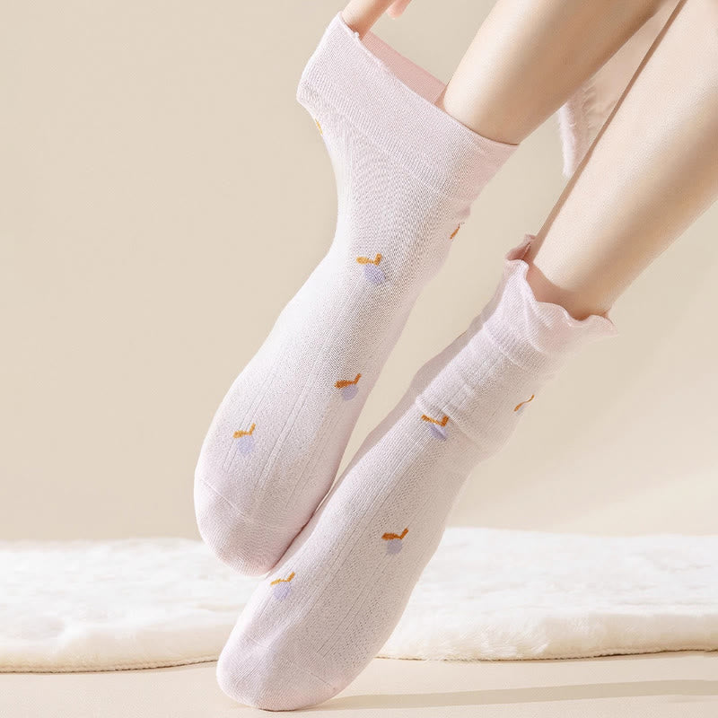 Chaussettes de nuit en pur coton de printemps (6 paires) - image 3