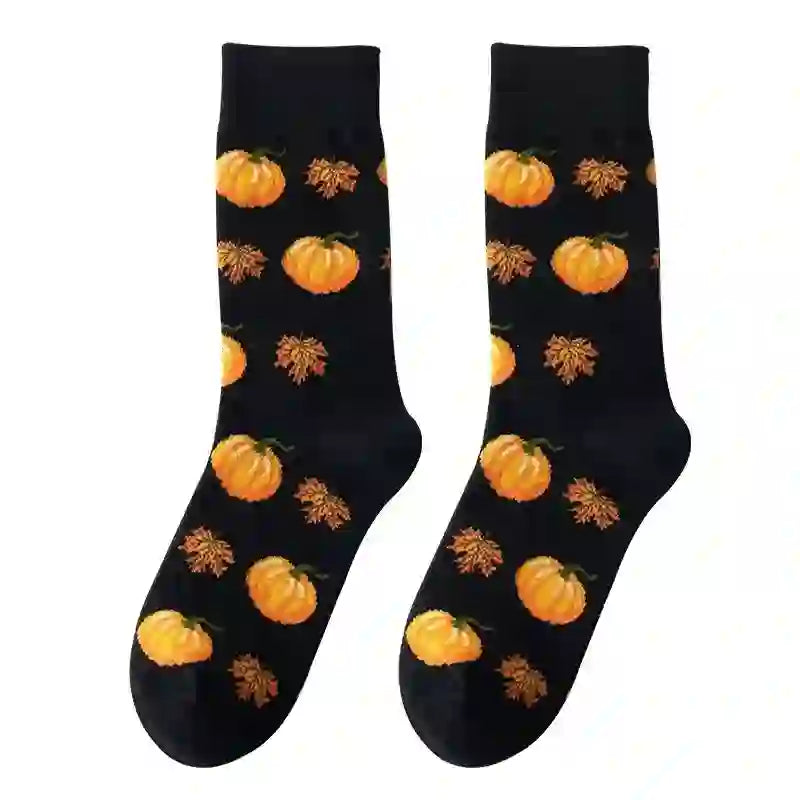 Chaussettes à motif Halloween (5 paires) - image 1
