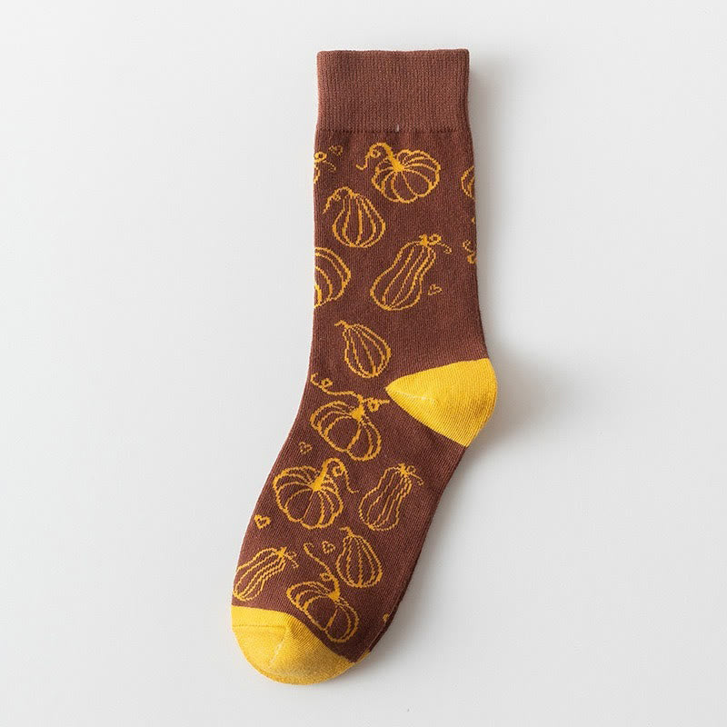 Chaussettes à motif Halloween (5 paires) - image 5