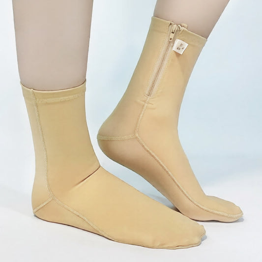 Manchons de compression post-opératoires à fermeture éclair pour les pieds - image 0