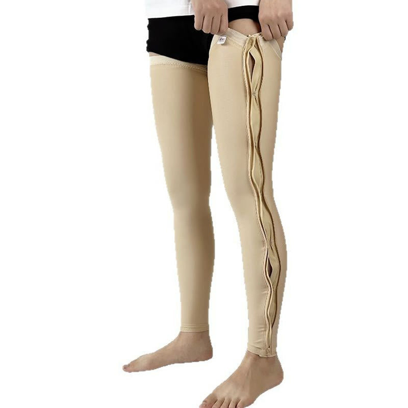 Manchon de compression post-opératoire pour jambe - Nu - S - image 0