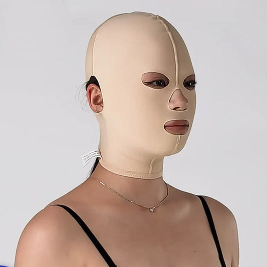 Masque facial à ouverture flexible post-opératoire - Nu - S - image 0