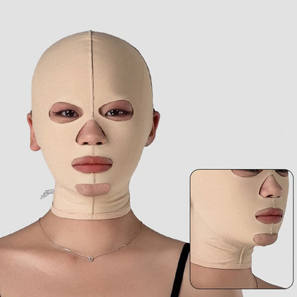 Masque post-opératoire à fermeture éclair au dos - image 2