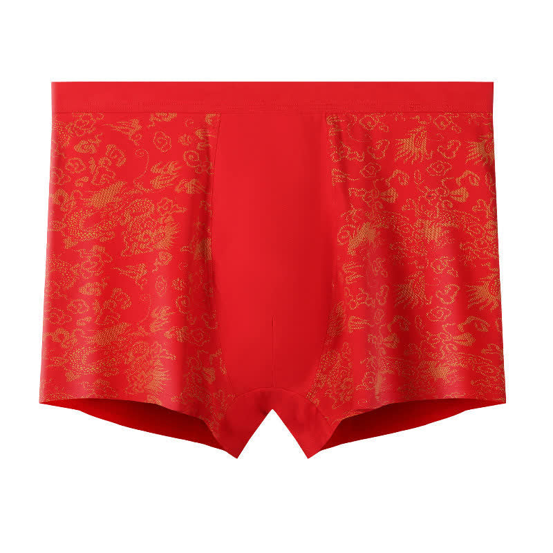 Boxers à élastique large et motif doré (lot de 2) - image 5