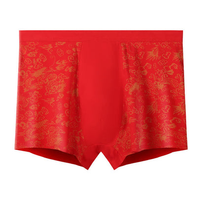 Boxers à élastique large et motif doré (lot de 2) - image 5