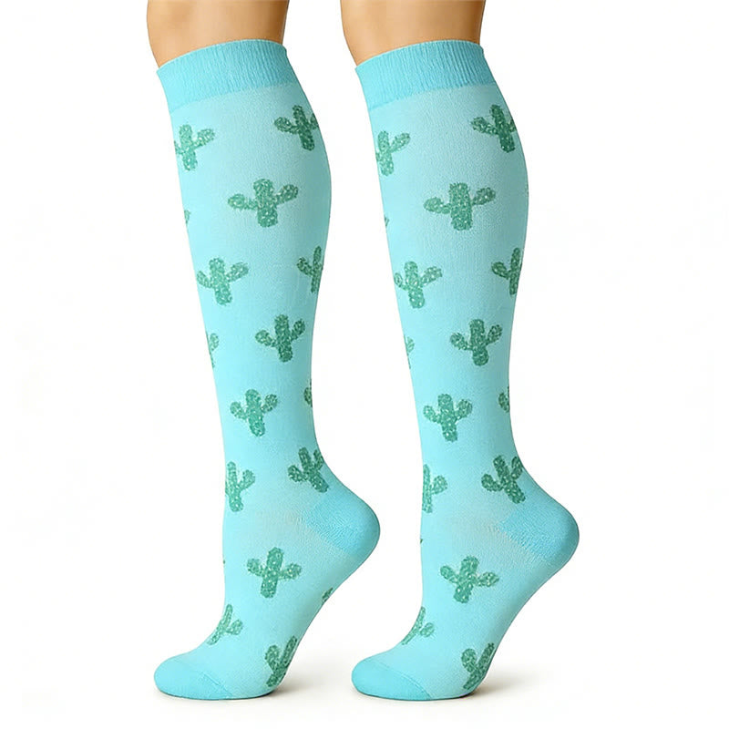 Chaussettes de compression à motifs mignons (7 paires) - image 5