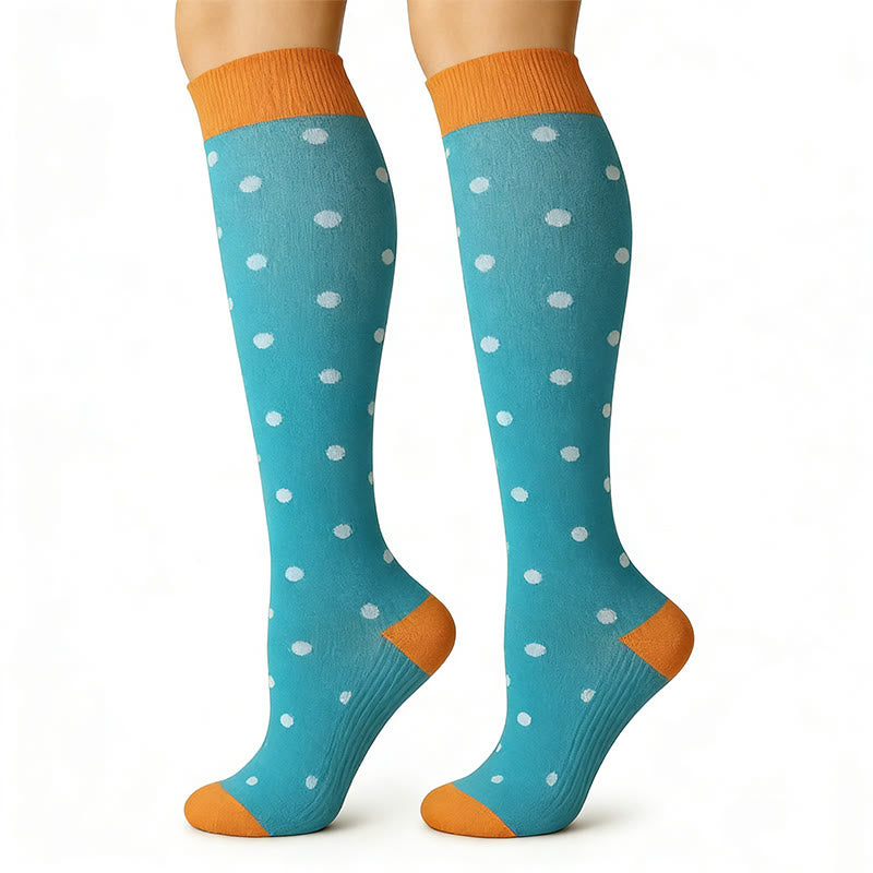 Chaussettes de compression à motifs mignons (7 paires) - image 7