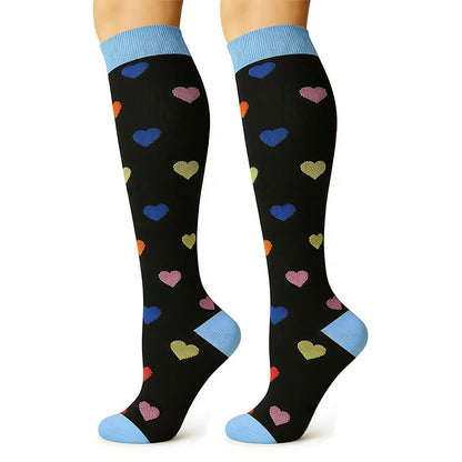 Chaussettes de compression à motifs mignons (7 paires) - image 2